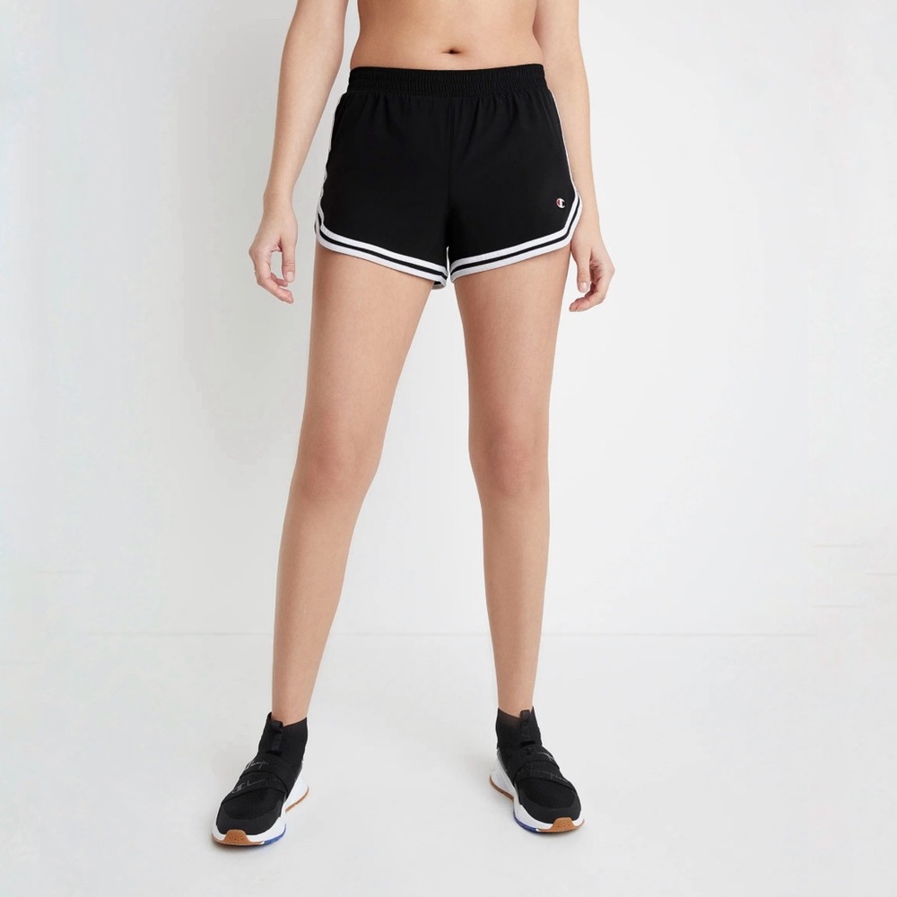 Sale! Champion varsity shorts black color size M